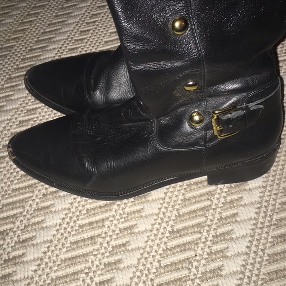 Michael Kors black studded boots 5.5 - Picture 2 of 6